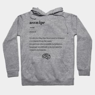 Funny Asswipe Word Definition Dictionary Hoodie